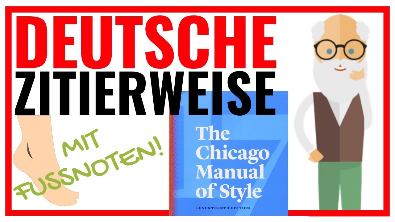 Deutsche Zitierweise: 3-Schritte-Anleitung für korrekte Fußnoten (❝Chicago Style❝) 🌇