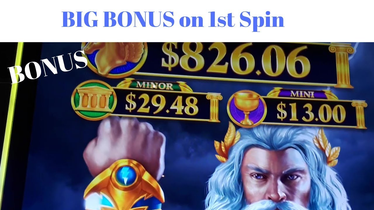 😍 BIG BONUS  1st SpIN - Olympus- NEW SLOT- How to Play -Live play