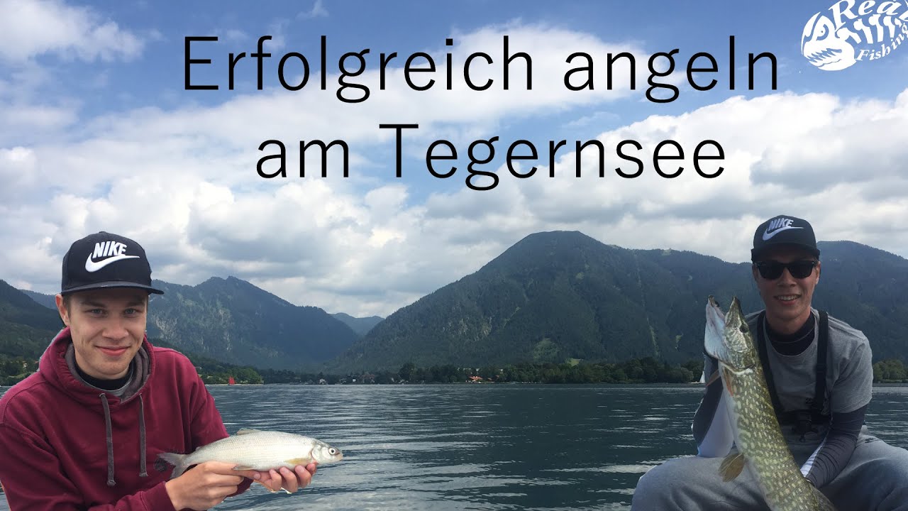 Erfolgreich angeln am  Tegernsee