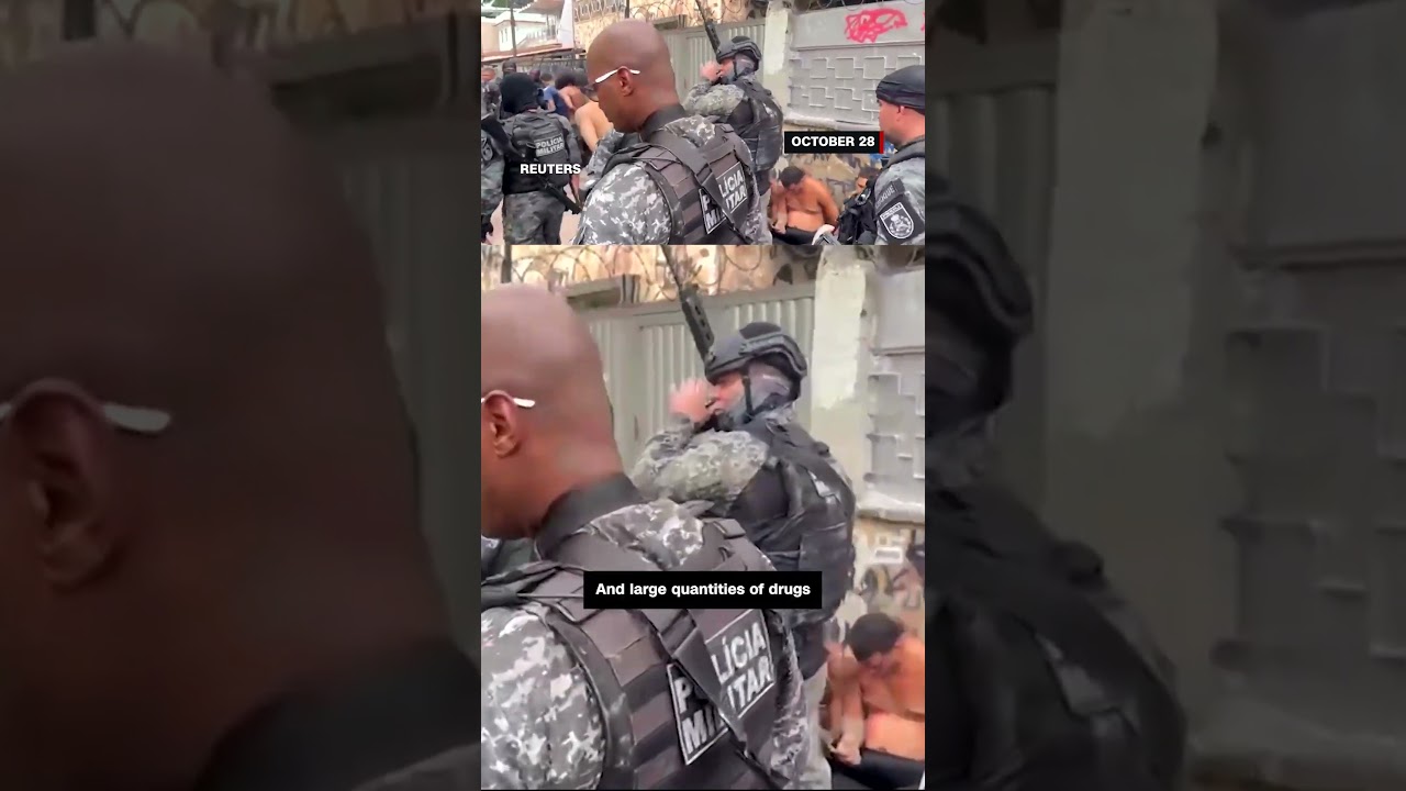 Крупнейший полицейский рейд в фавелах Бразилии унес жизни по меньшей мере 64 человек