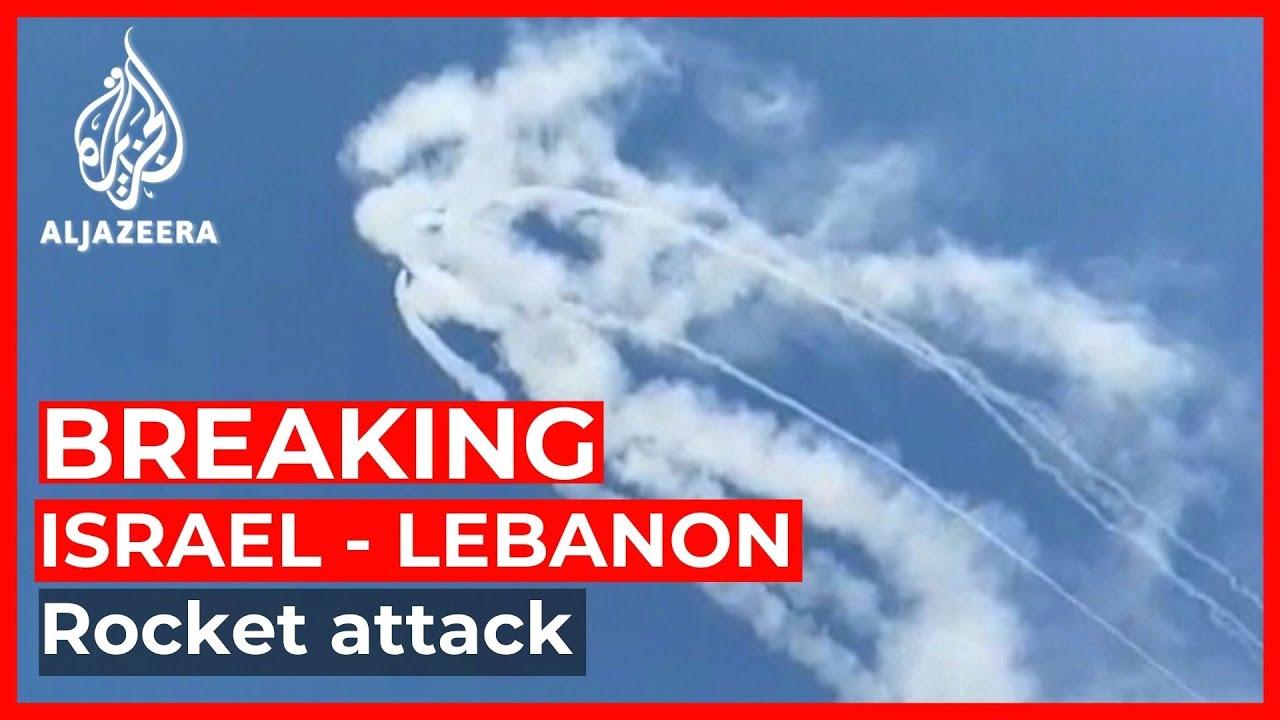 Hezbollah launches rocket fire in response to Israeli air raids