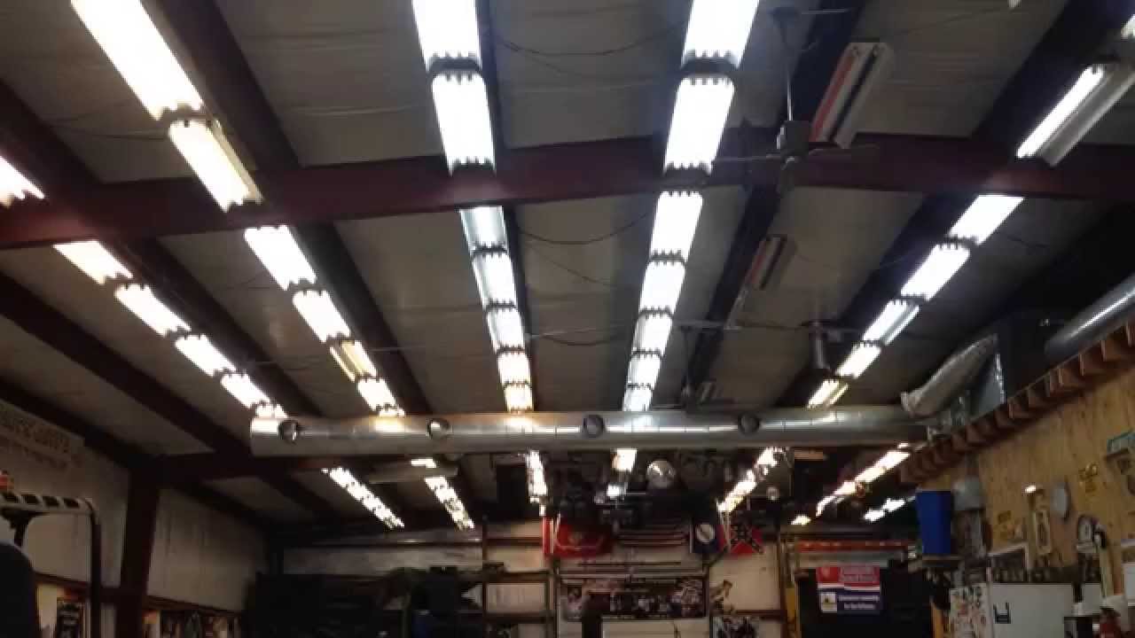 Mass Preheat Fluorescent Startup in DieselNut's Shop
