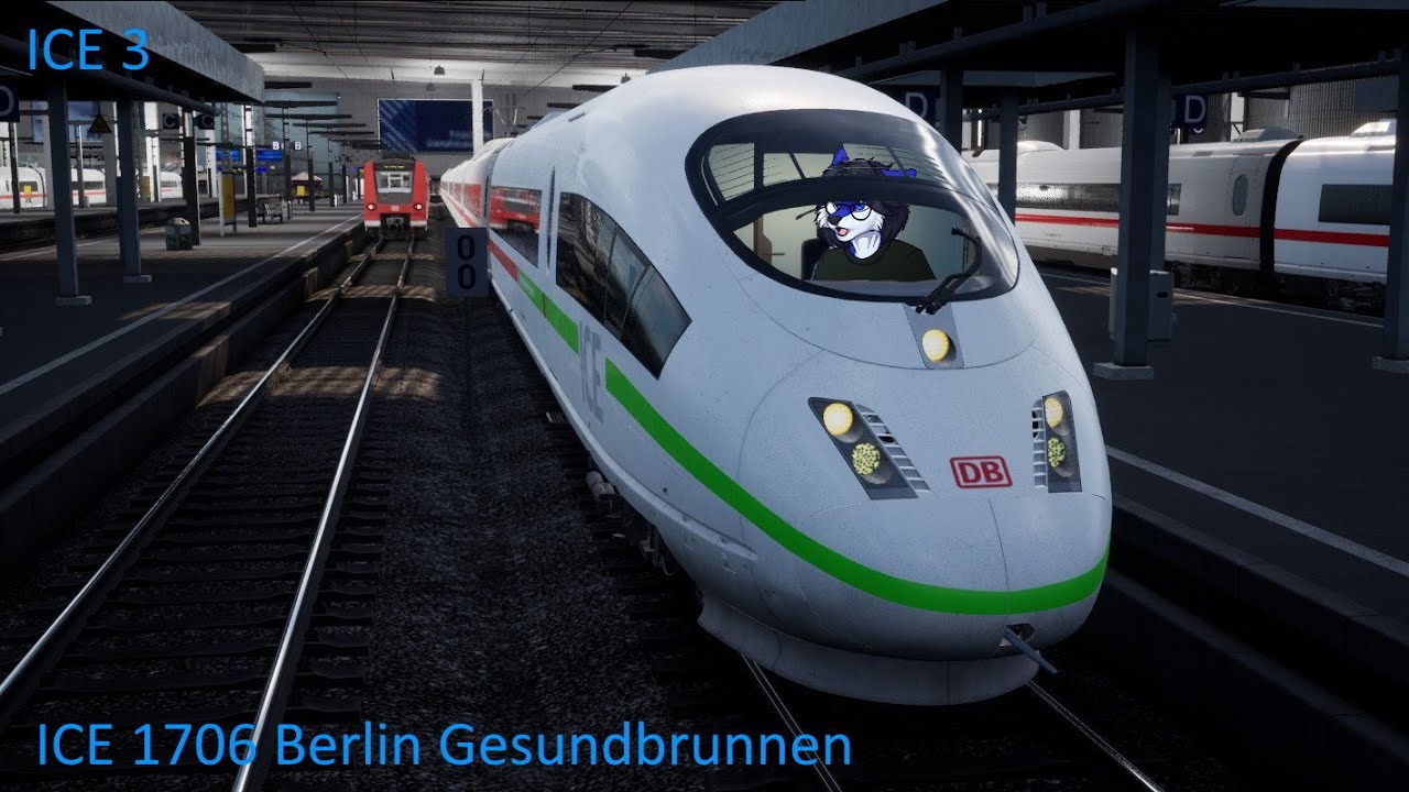 ICE 1706 Berlin Gesundbrunnen- ICE 3 - Train Sim World 2