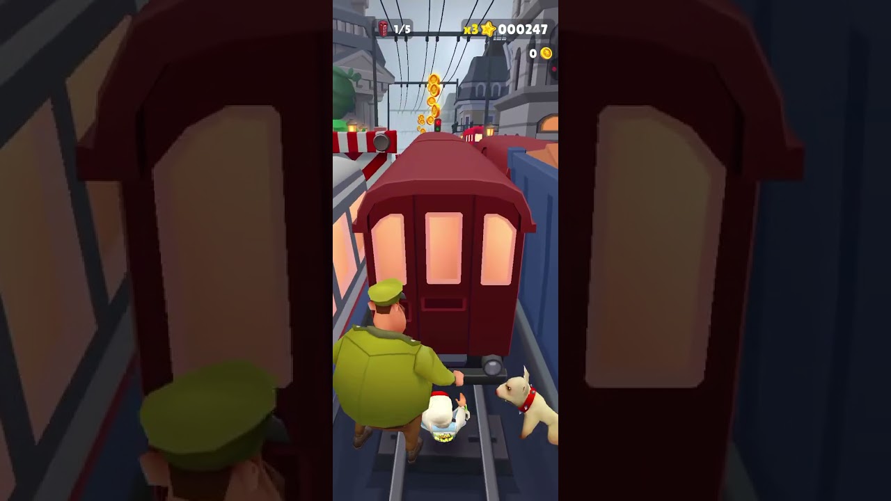 No vídeo de hj, vou jogar um pouco de Subway Surfs com vcs galera