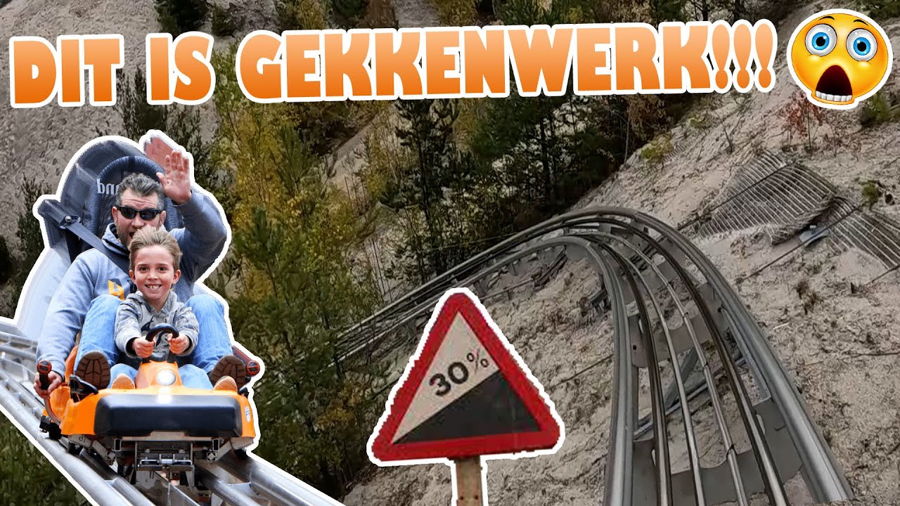 STEILSTE ALPINE COASTER OOIT GEBOUWD!?!?