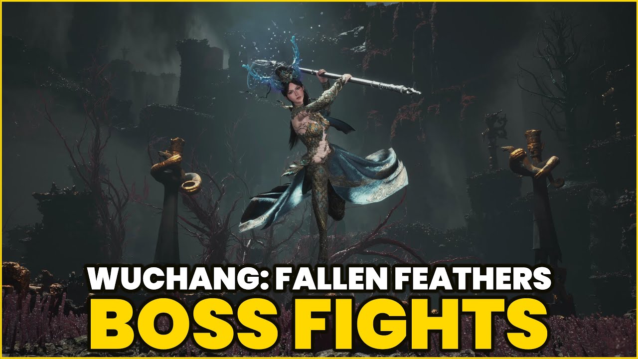 Wuchang: Fallen Feathers - Li Dingo Boss Fight (4K60FPS)