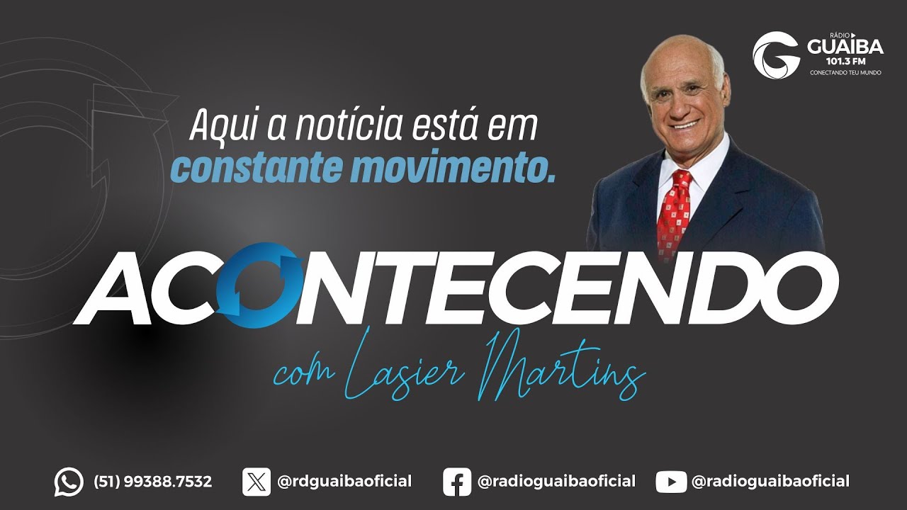 ACONTECENDO, COM LASIER MARTINS 14/11/2025