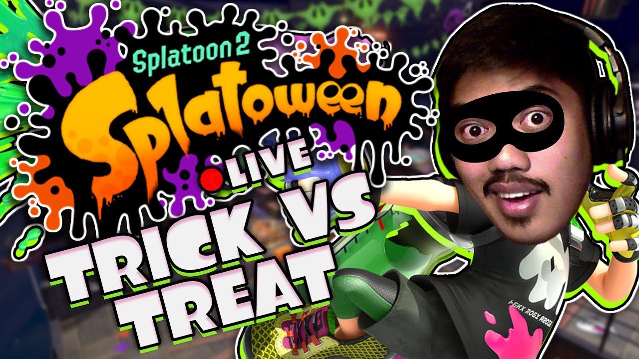 Happy Splatoween! (Trick vs. Treat Splatfest) | Splatoon 2 [2018-10-20]