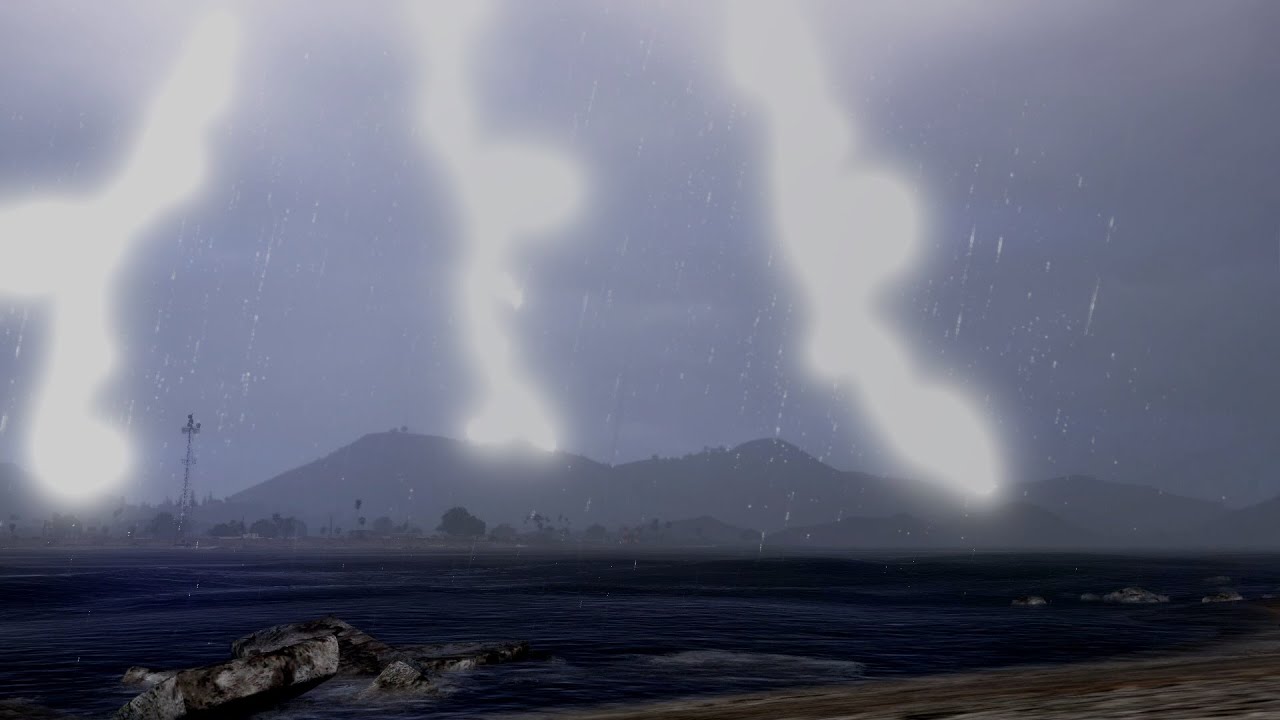 GTA V - The Beauty of a Thunderstorm (1)