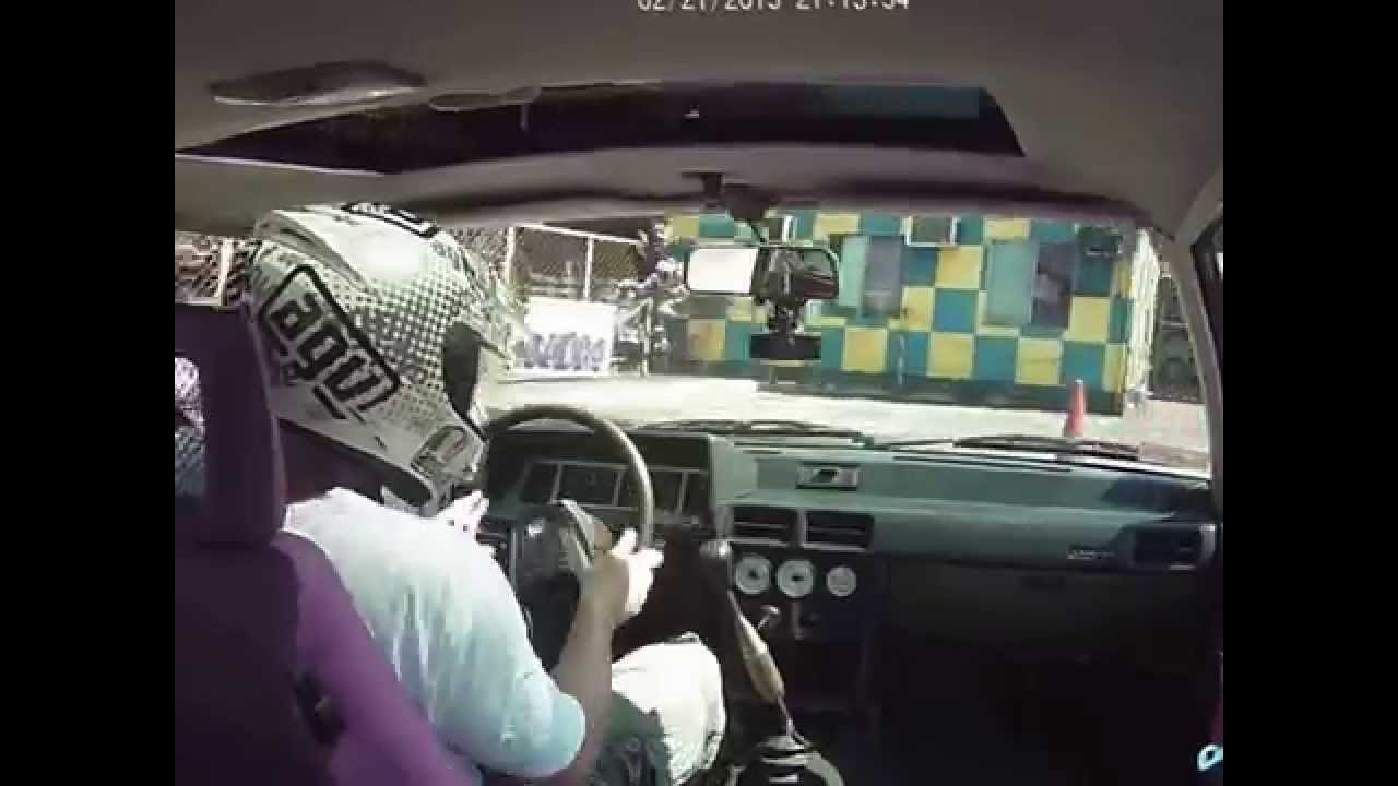 (lance) intense driving