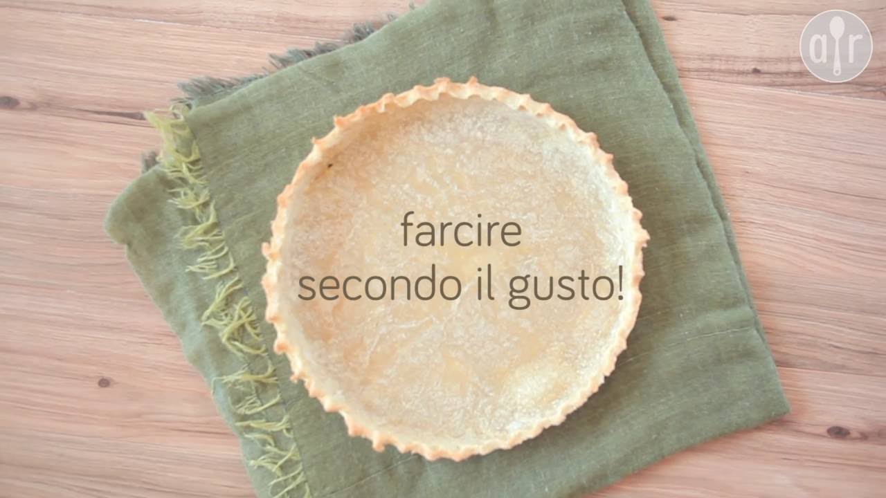 Pasta frolla senza glutine dolce o salata - ricette senza glutine