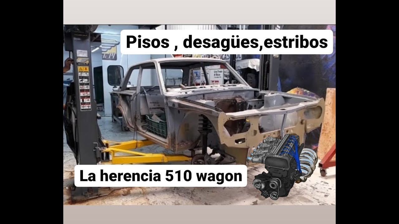 #510 #datsun #wagon | Avances del Alacran y presentacion de la Herencia 510 wagon