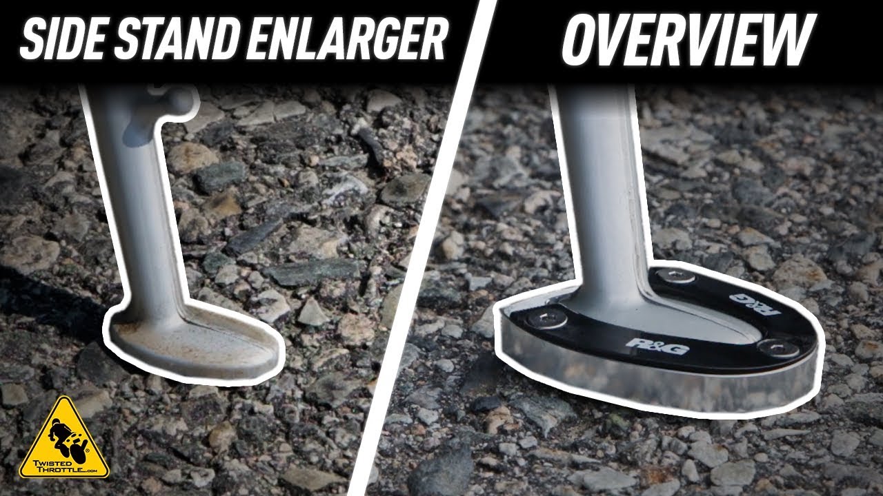 What Is A Motorcycle Side Stand Foot Enlarger? | TwistedThrottle.com
