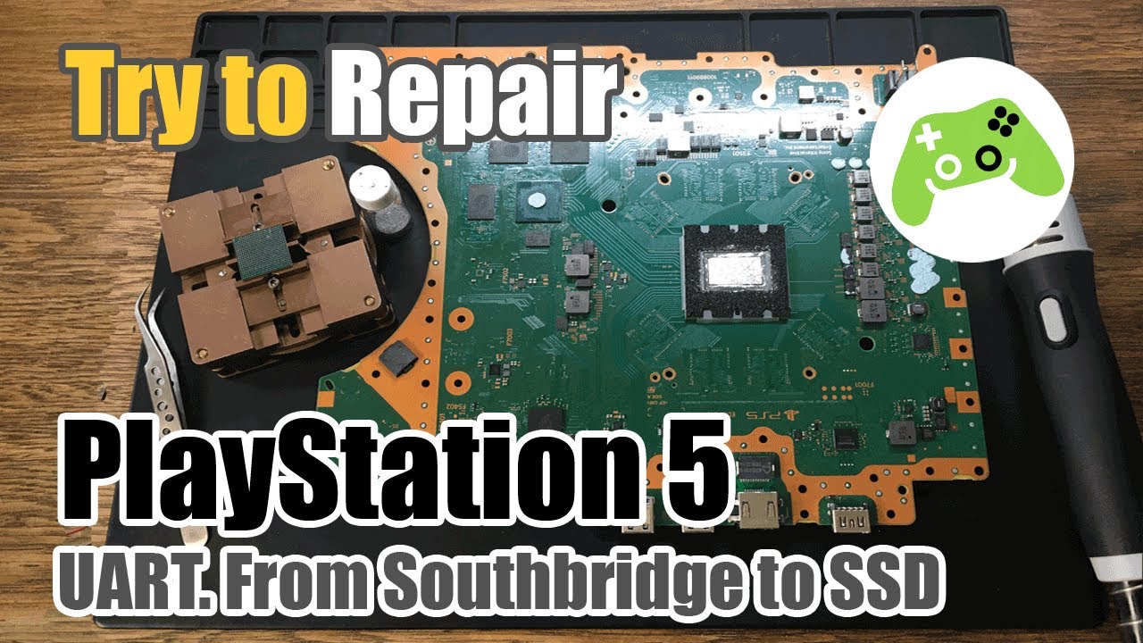 005 PS5: From Southbridge to SSD Controller. UART