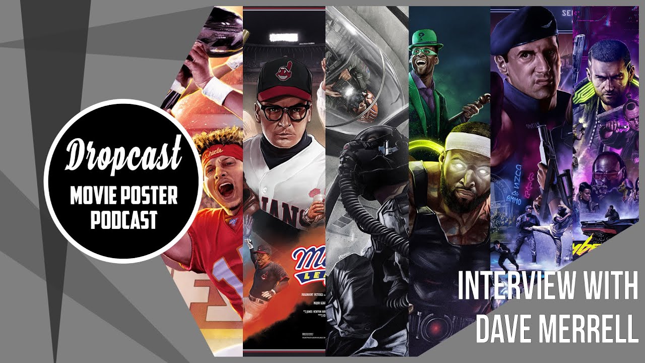 DROPCAST&nbsp;- Movie Poster Podcast -&nbsp; Dave Merrell