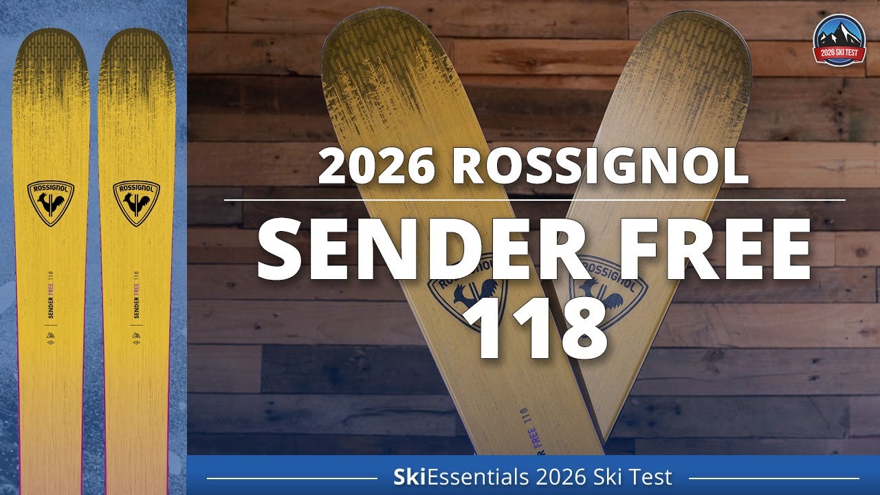 Rossignol Sender Free 118 2026 года — обзор лыж SkiEssentials