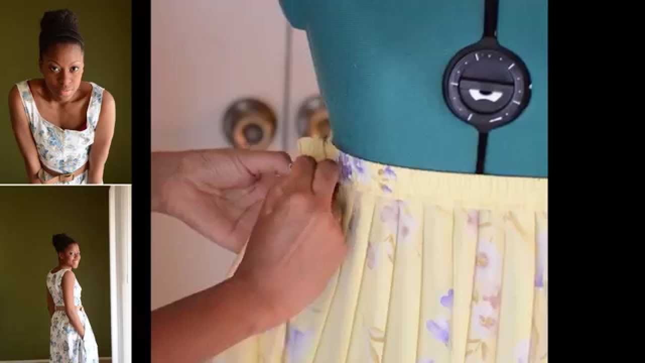 DIY Elastic Skirt Adjustment - Elleword