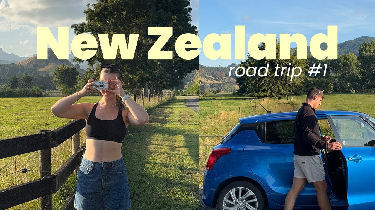 New Zealand travel vlog ⛰️✨ | the start of our 3 week road trip adventure