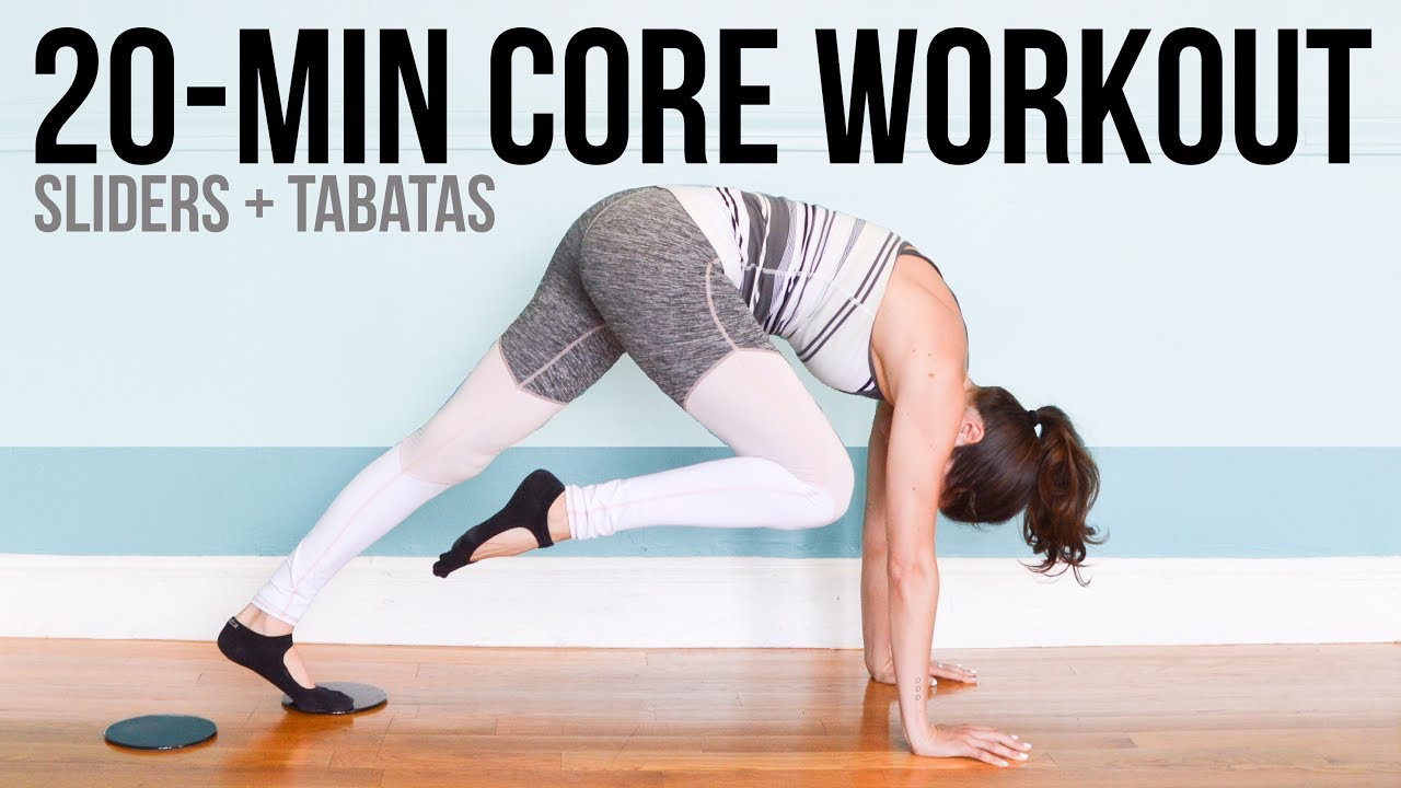 20-Minute Core Workout - Sliders + Tabatas