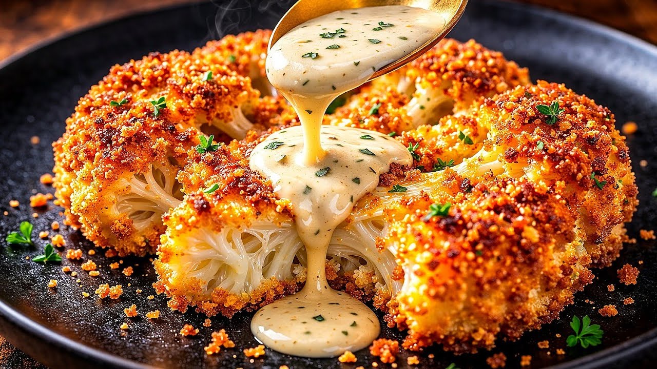 Я никогда не ел такой хрустящий цветную капусту! 😍 Лучше, чем мясо!