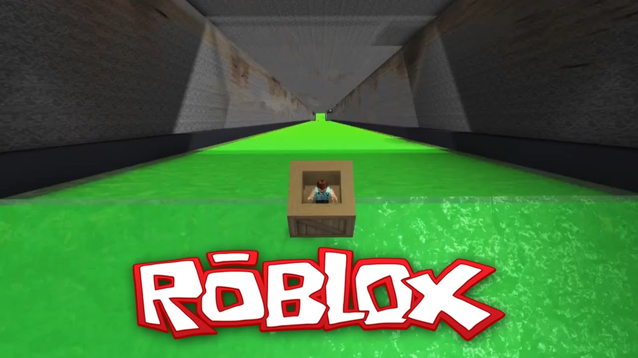 Roblox Adventures / Ultimate Slide Box Racing / Into the Sewer!!