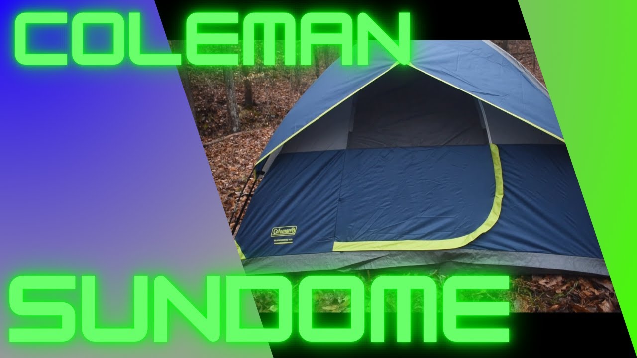 Coleman Camping Tent Camping on a Budget