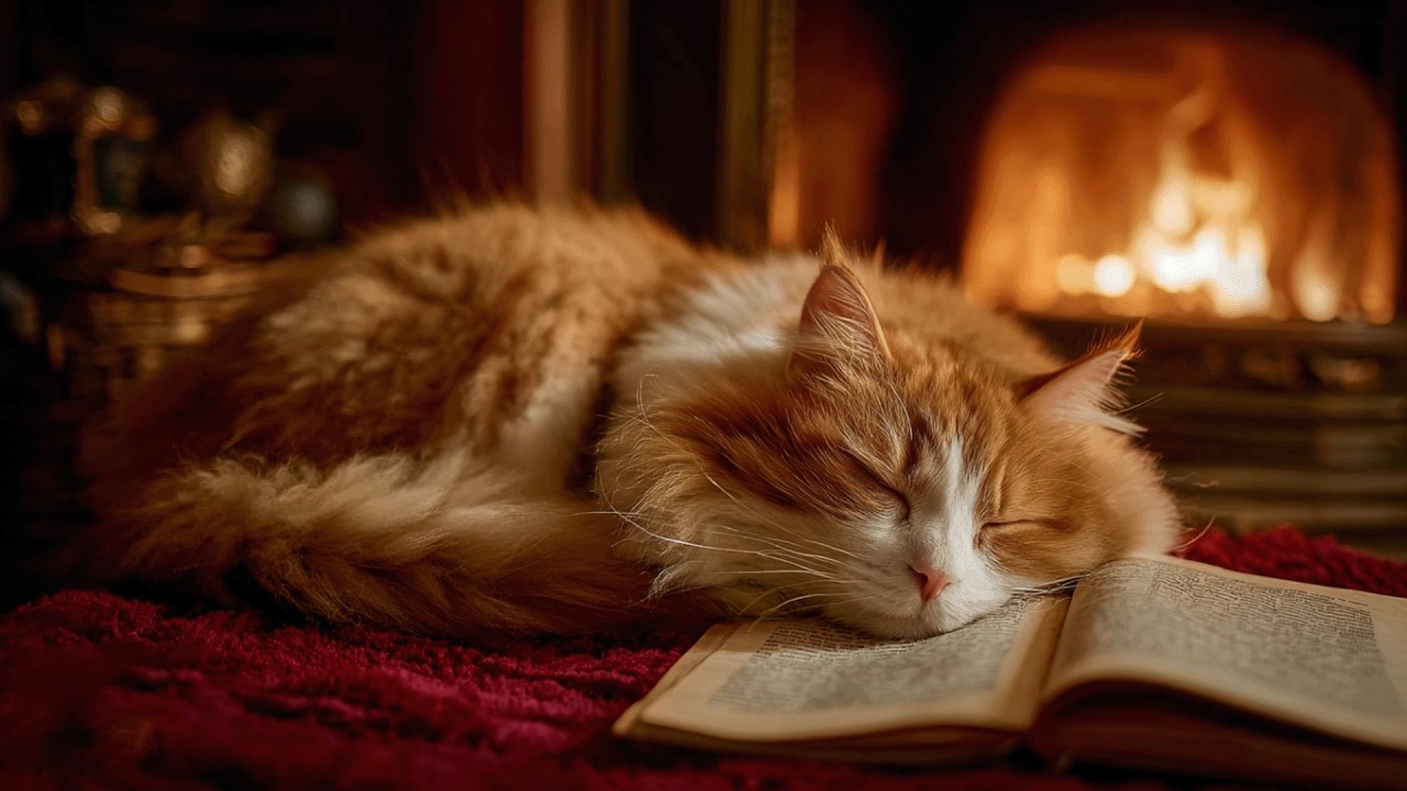 Soothing Night Music for Cats 🎵 Calm Piano for Peaceful Sleep