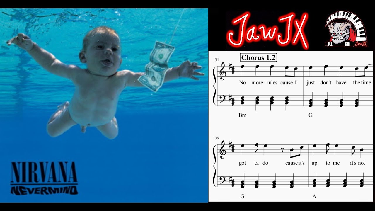 Nirvana - Something In The Way - Piano Sheet Music