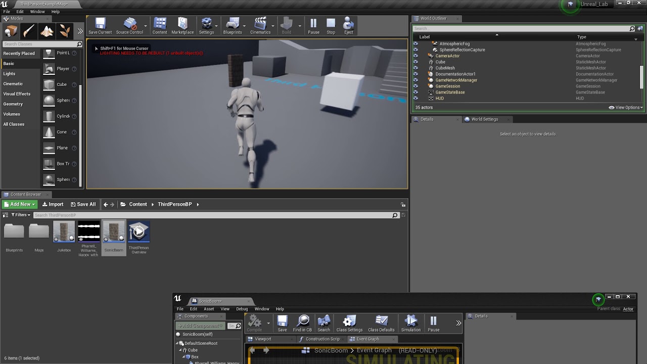 Unreal x Beginner - UE4 Triggering Audio