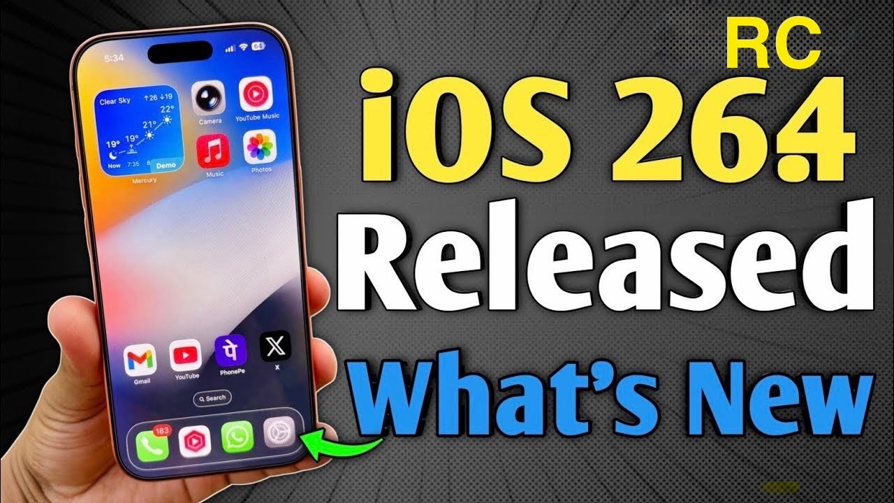 iOS 26.4 RC Released - What's New