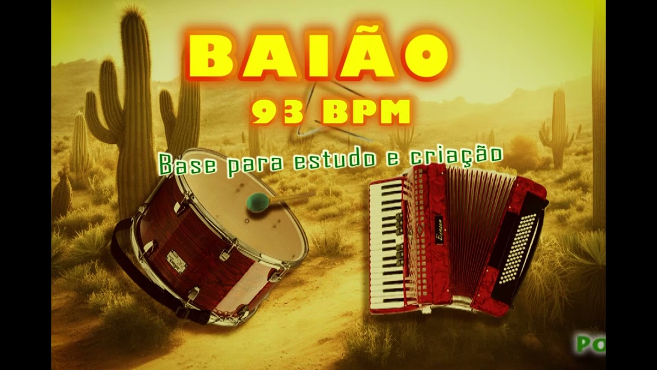 BASE DE BAIÃO - 93 BPM - SÓ PERCUSSÃO