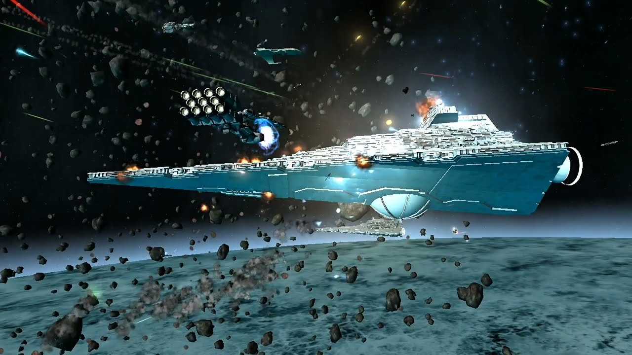 Space Battle Star Wars Empire at War Remake 4.0
