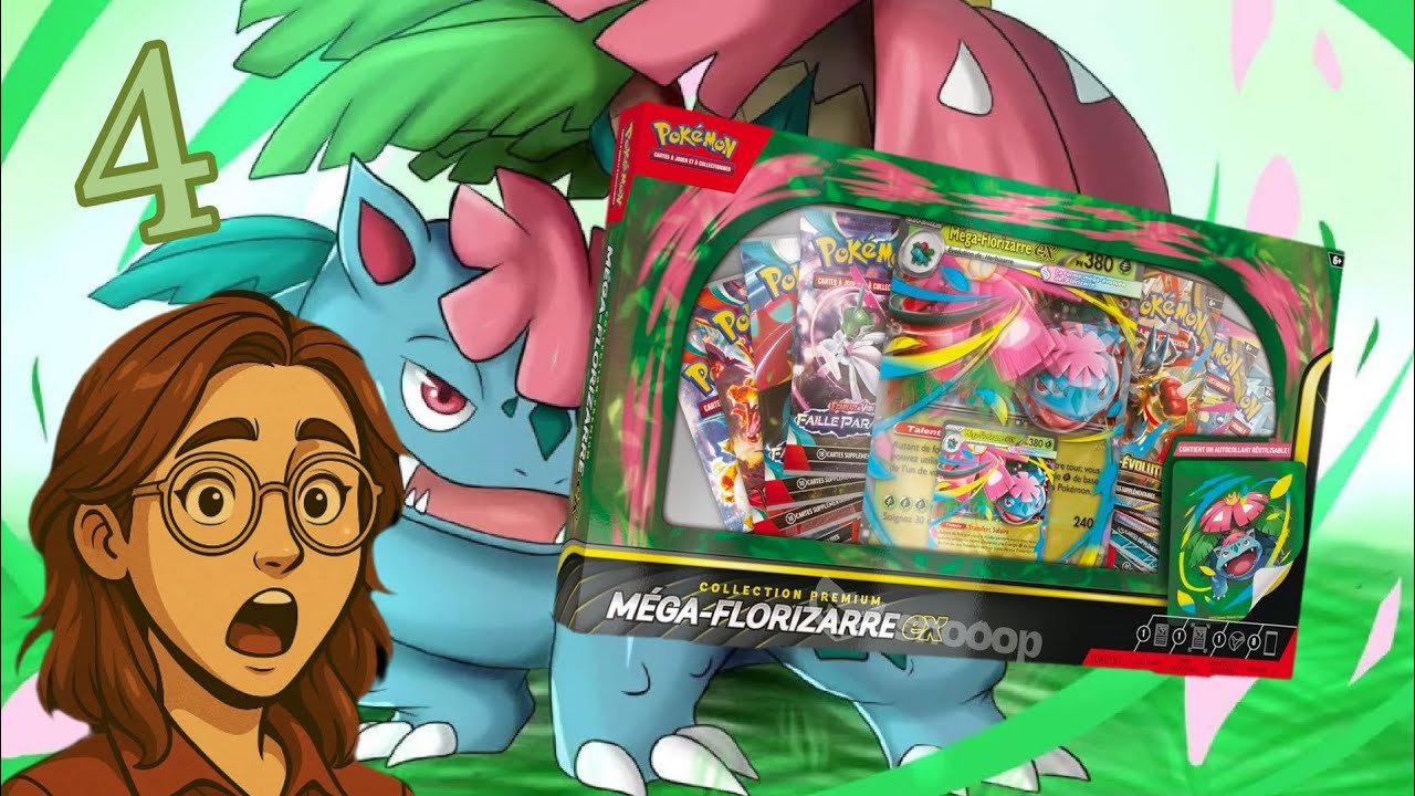 Ouverture coffret méga florizarre 4/4 