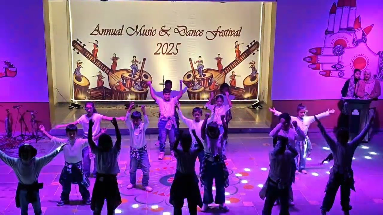 Annual Music & Dance Fest 2025🎶🪩     Group Dance| Taal Se Taal Mila | Performed by Class-2 Students 