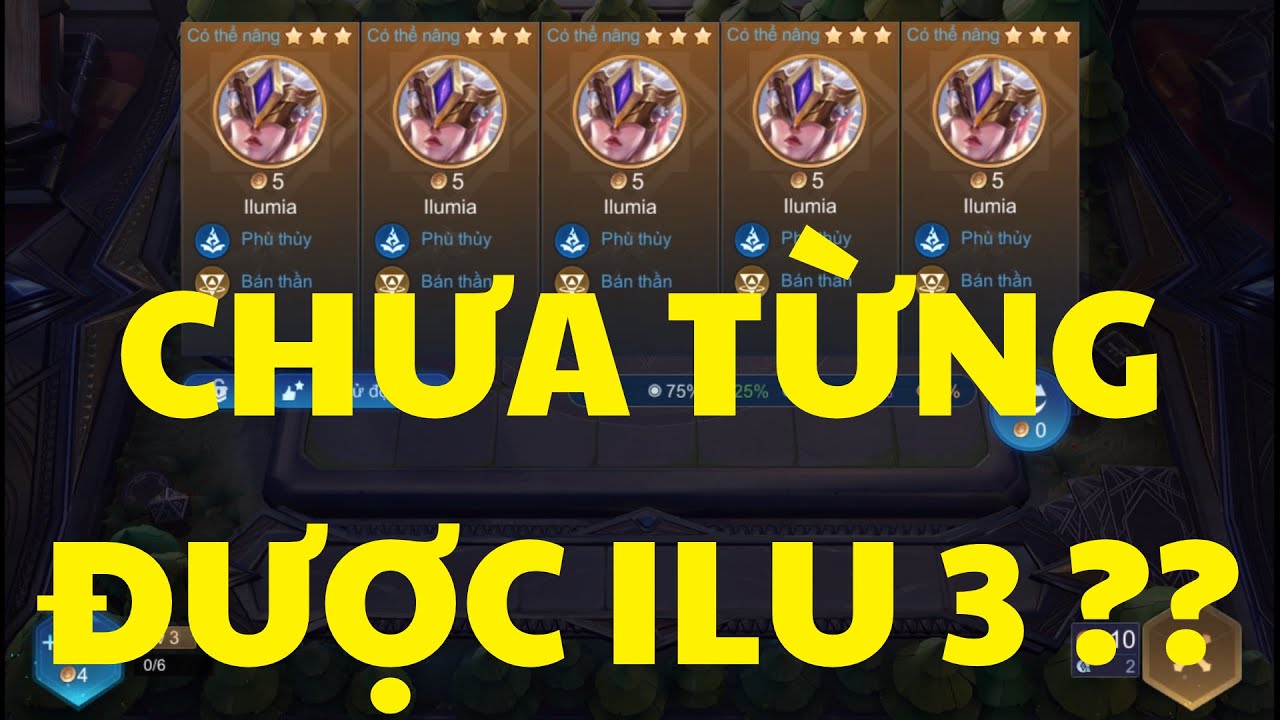 CHƯA TỪNG ĐƯỢC ILUMIA 3 VÀ CÁI KẾT ... | CỜ LIÊN QUÂN SIZ