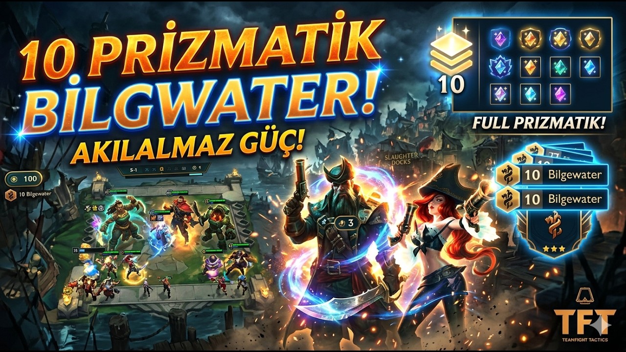 YENİ MODDA 10 BİLGEWATER! | TFT