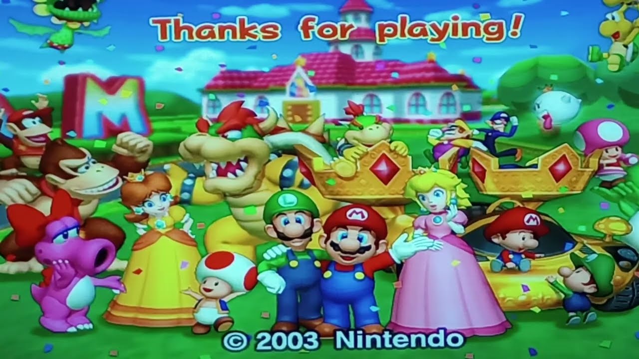 Mario Kart Double Dash Credits