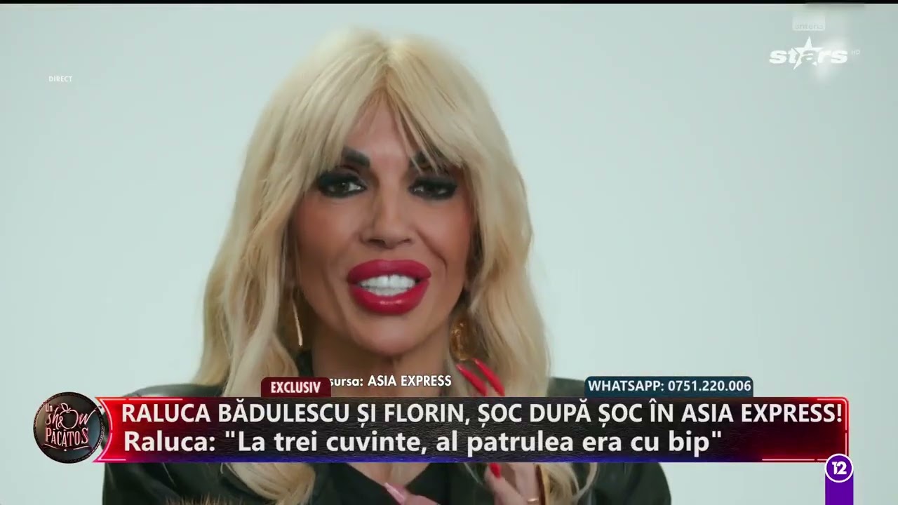 Raluca Bădulescu și Florin, șocați de Asia Express! Cum au făcut față acestei provocări