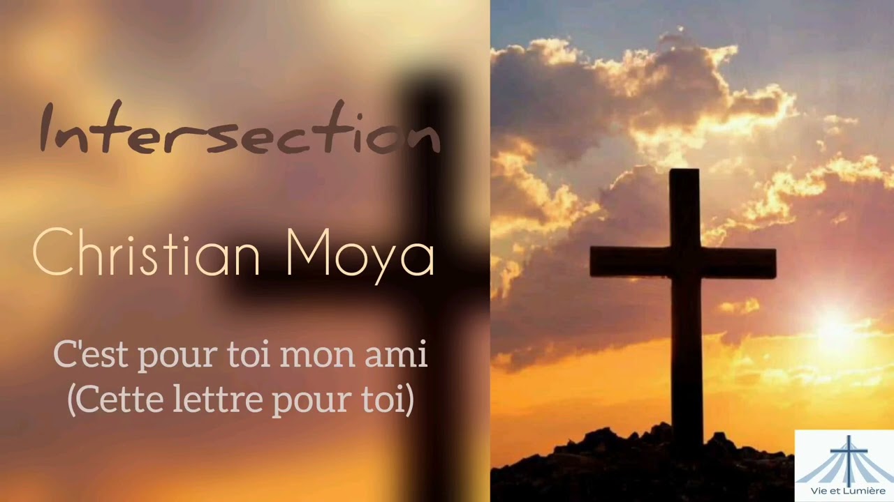 C'est pour toi mon ami que je prend le stylo - Christian Moya (Intersection)