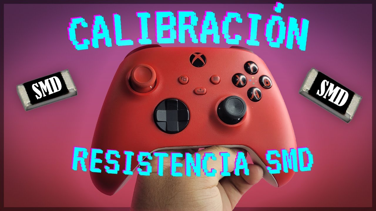 COMO CALIBRAR un JOYSTICK NUEVO con RESISTENCIAS SMD 🎮🕹️