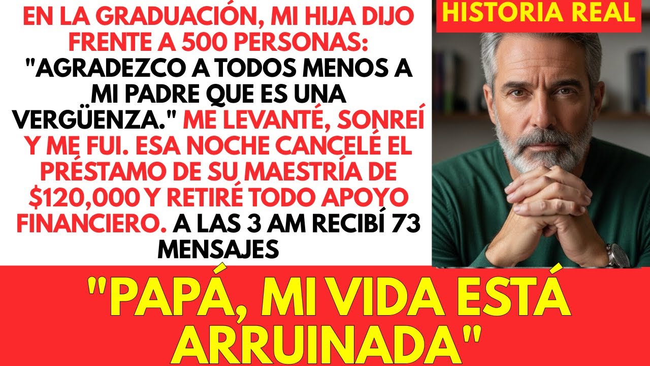 En La Graduación, Mi Hija Dijo: 