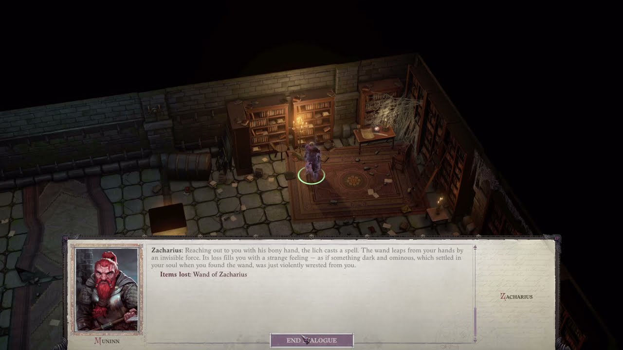 Pathfinder WotR: Humiliating Zacharius the Lich
