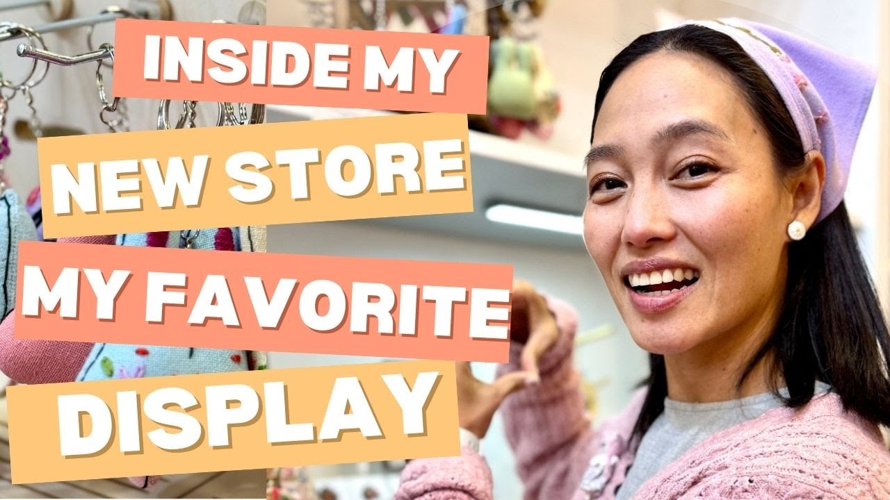 Opening my Handmade Store Small Handmade business owner vlog Store tour Market Display