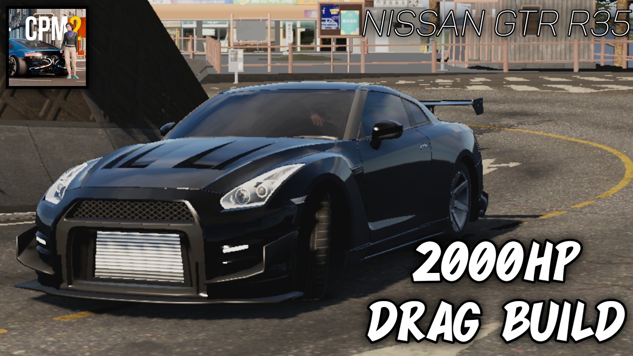 Nissan GT-R 2000hp build in car parking multiplayer 2 | Drag Build | Gread