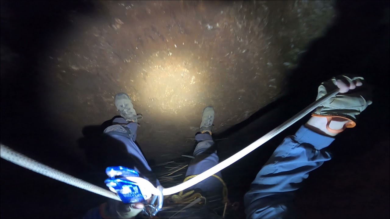 Espeleología en la Sima Rosas (Club GEVA)