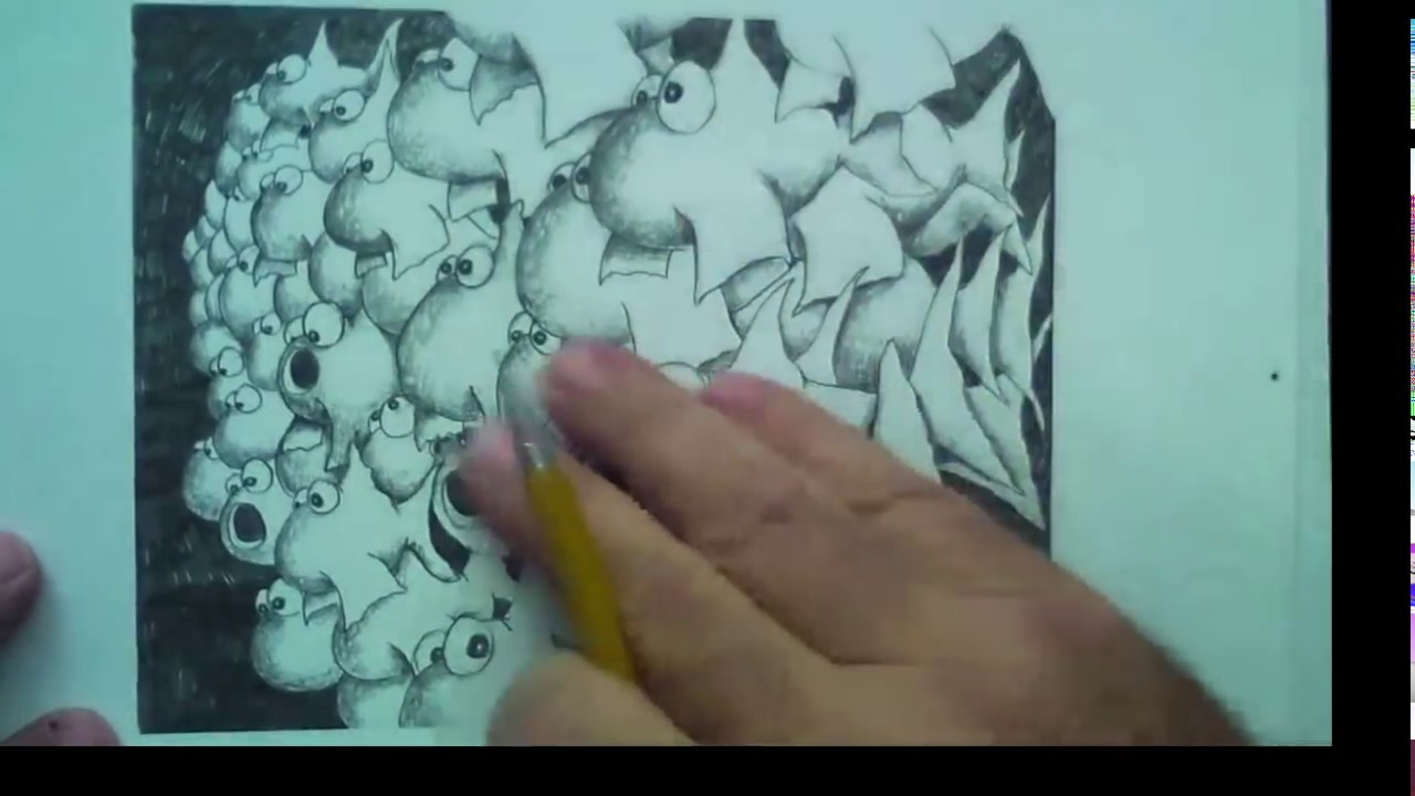 How To Draw A School Of Fish with Mark Kistler