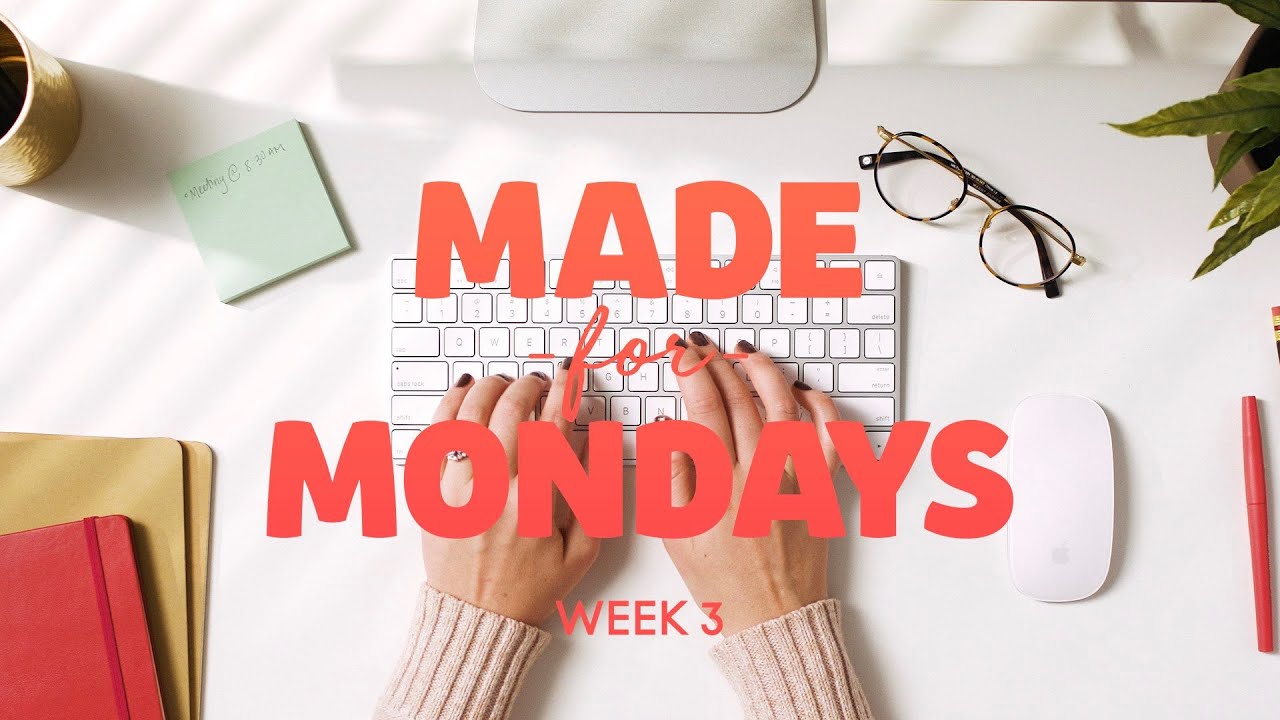 Made for Mondays - Week 3 | Richard Erasmus