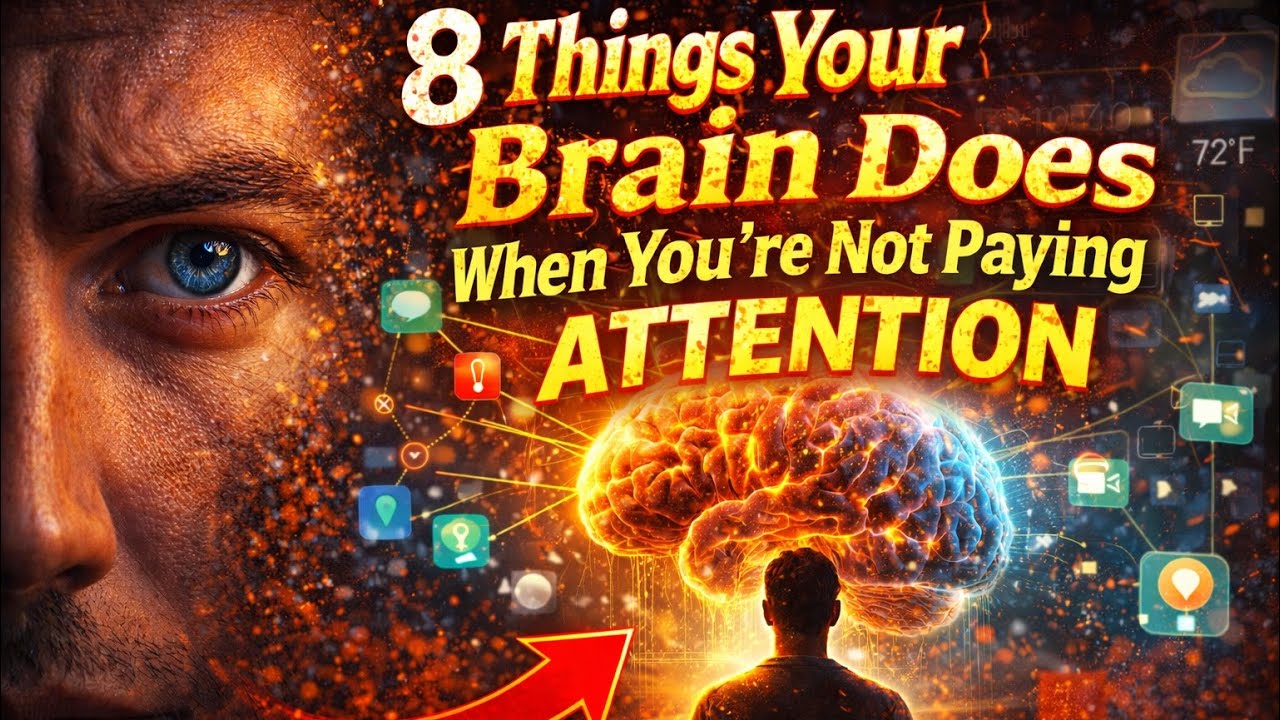 8 Things Your Brain Does When You’re Not Paying Attention