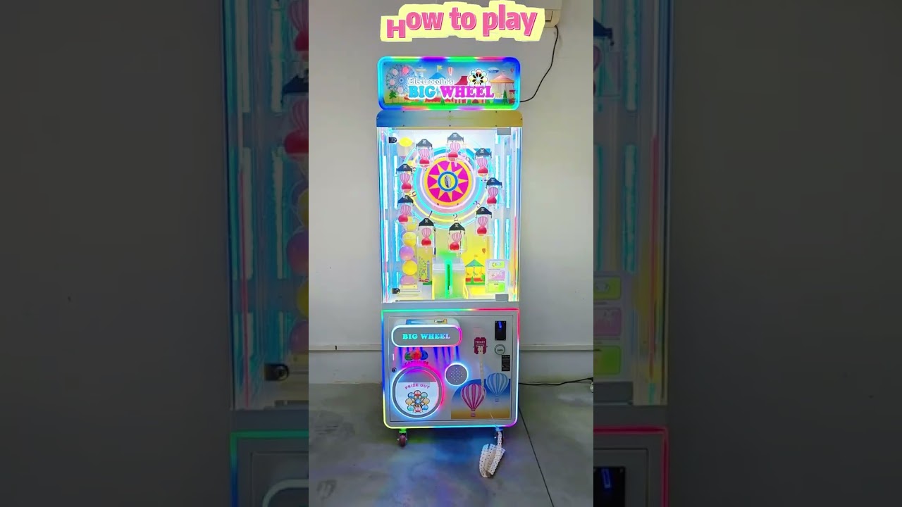 Electrocoins Big Wheel   Prize Vend, Skill & Ticket Redemption