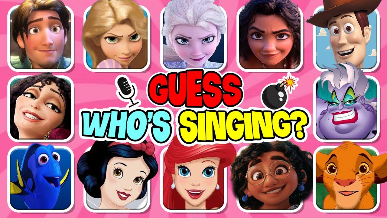 Guess WHO'S SINGING Challenge By The BEST 60 DISNEY Songs | Disney Emoji Song Trivia | NT Quiz